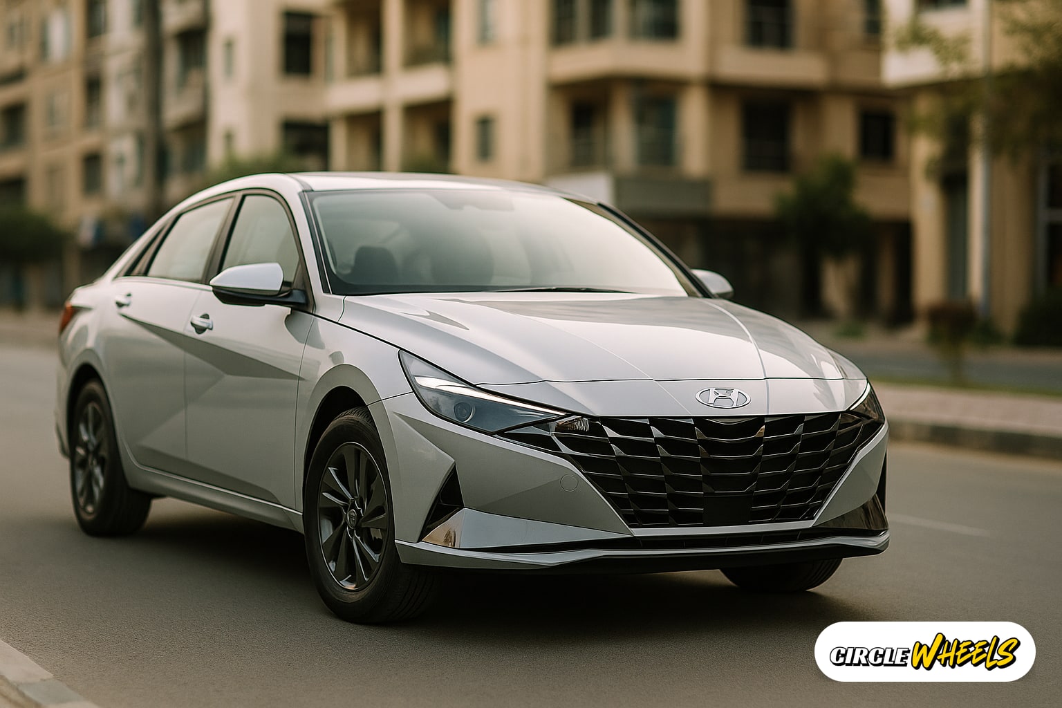 Hyundai Elantra 2021–2026 Tyre Fitment Guide for Pakistan