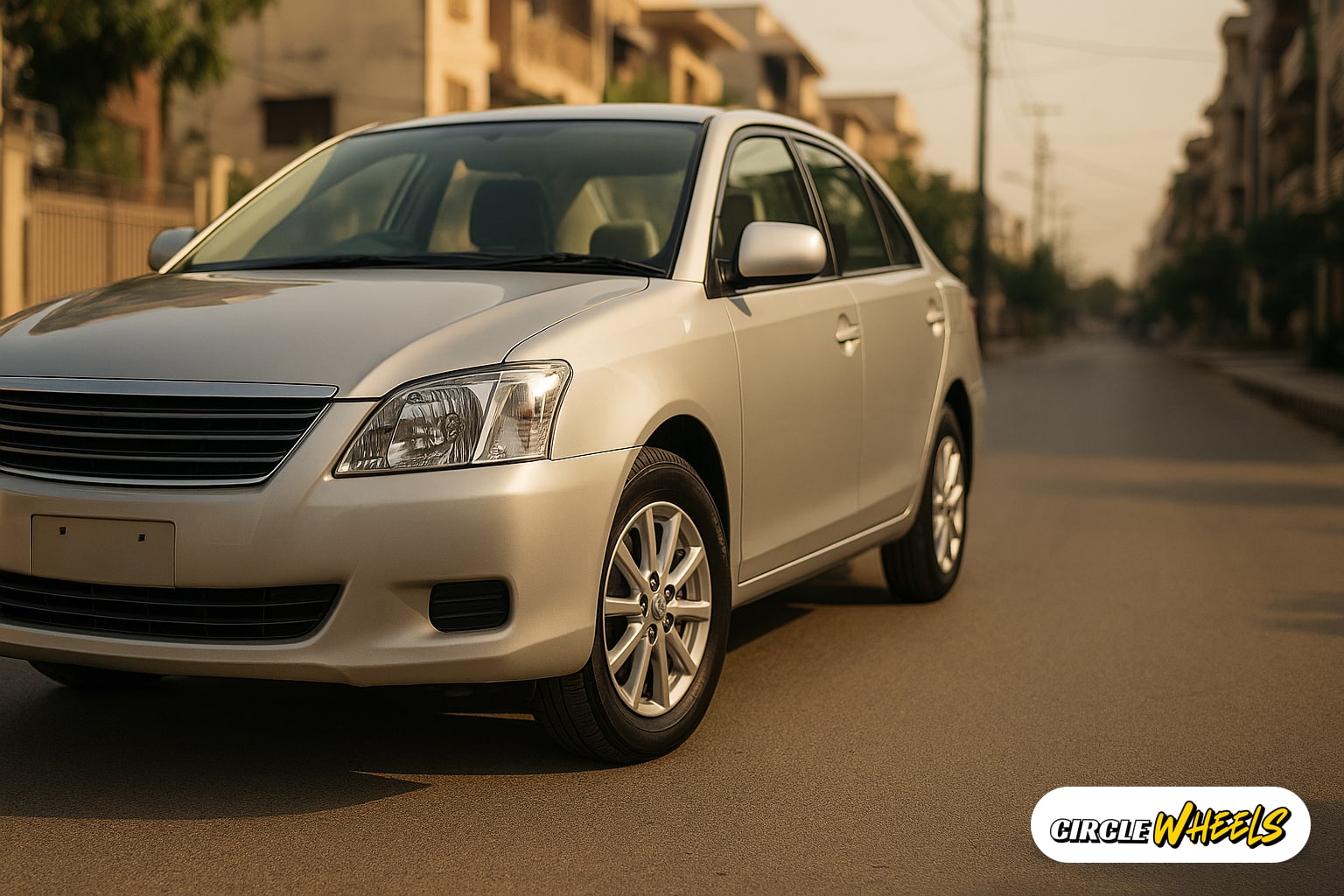 Toyota Premio (2001–2007) Tyre Fitment Guide for Pakistan