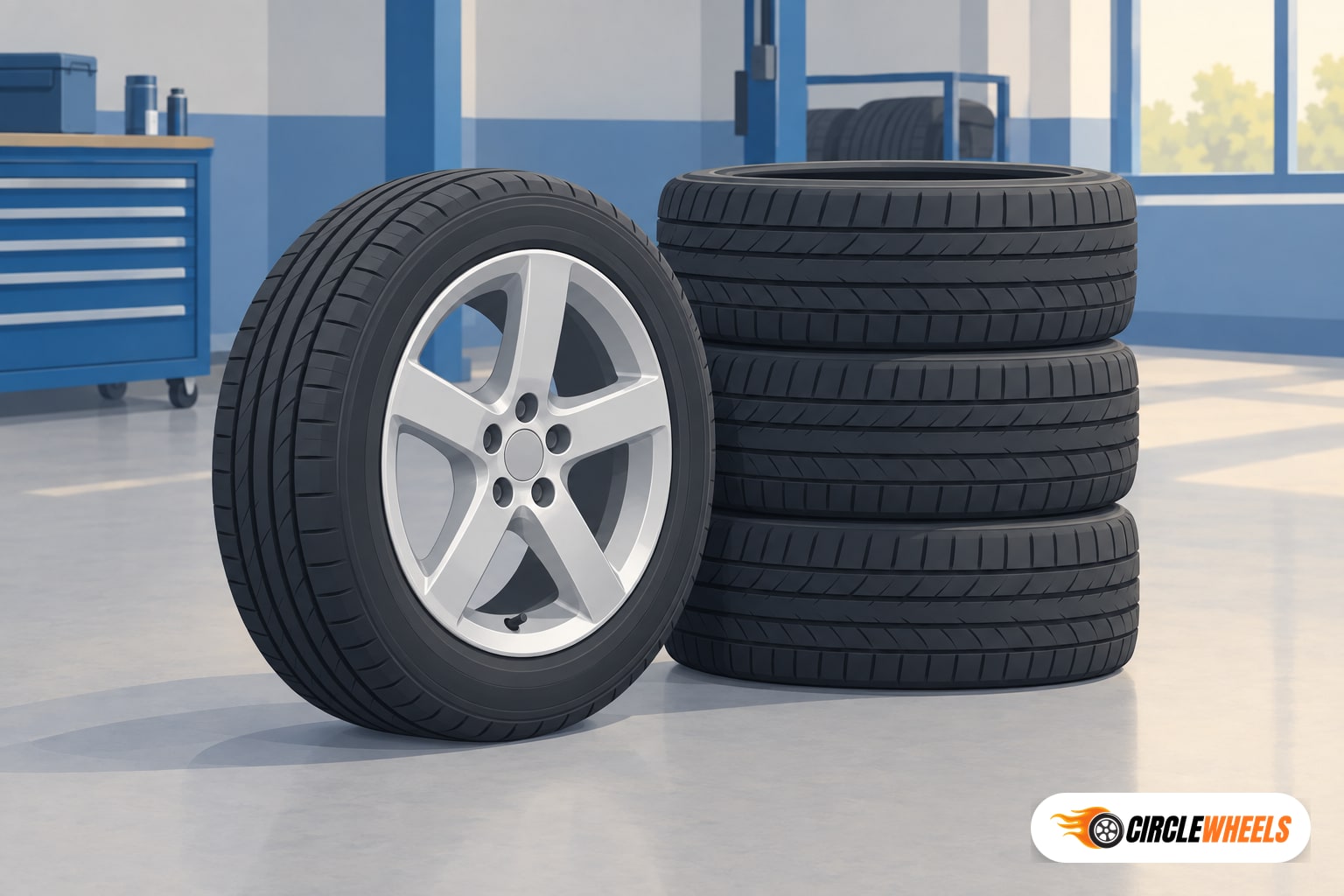 Illustration for: From Brand-Only 215/55R17 Tyres Up to Yokohama BluEarth