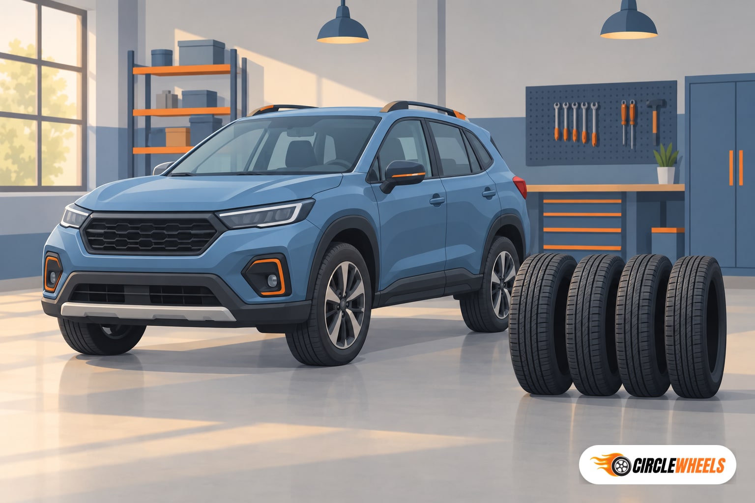 Illustration for: Toyota Rush 2018–2024: What a Set of Four Costs by Size